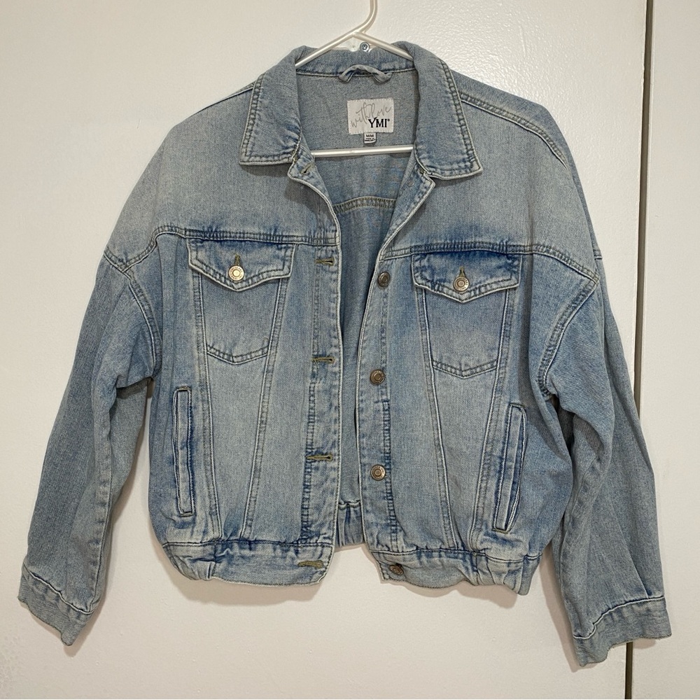 YMI Women's Light Blue Denim Jacket
